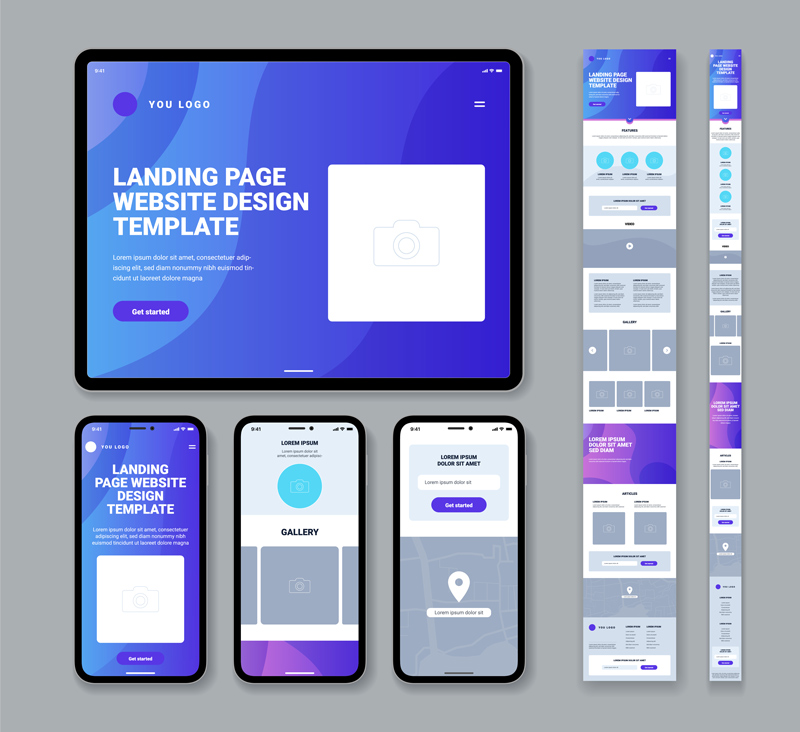 Estructura de una landing page para captar clientes